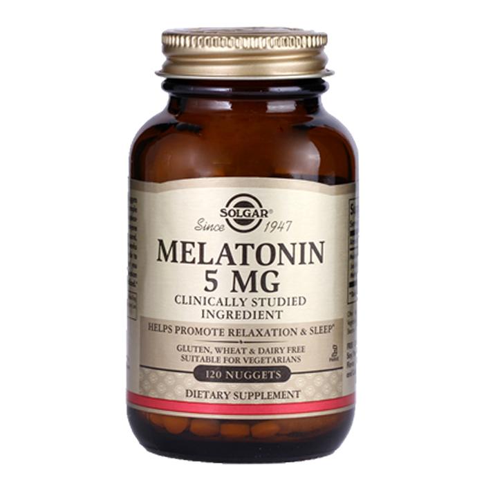 Free shipping SOLGAR melatonin 5 mg 120 tabluse