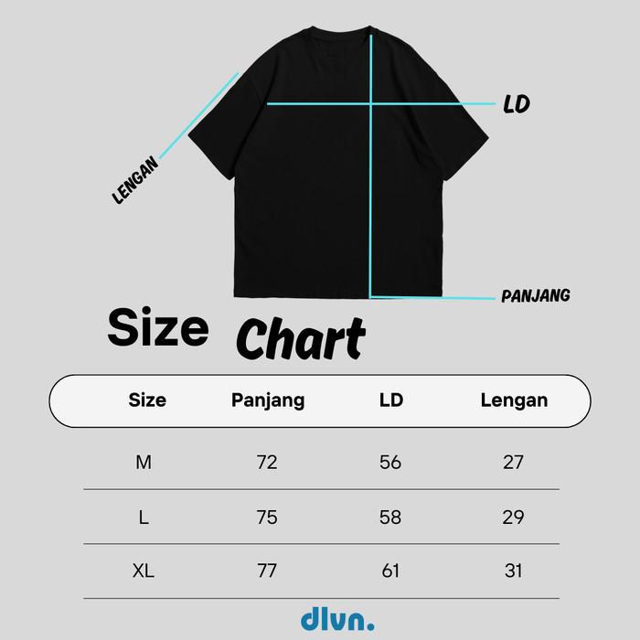 Delavan Tshirt Oversize - Kaos Oversize - Salur / Double Layer White