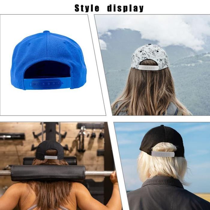 20pcs Gesper Lubang Topi / Strap Gesper Topi / Pengait Topi Jaring / Aksesoris Topi Strap Extender
