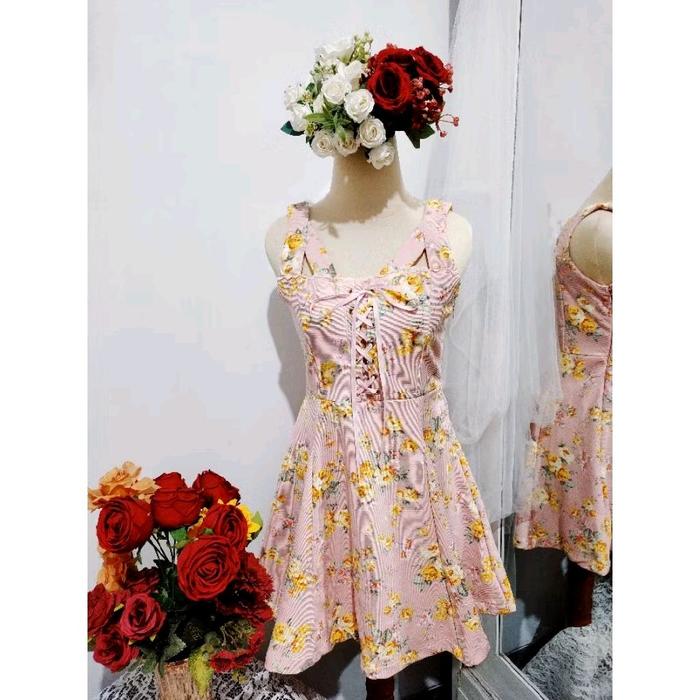 Liz Lisa Flower Pattern Kawaii Japan Dress