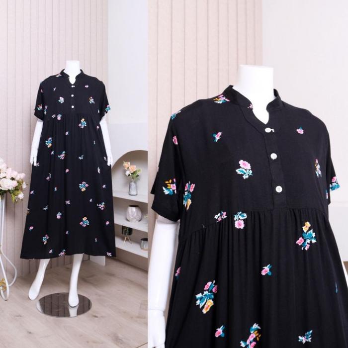 Daster Rayon Premium Panjang Semata kaki Daster jumbo, daster remaja | DASTER KEKINIAN DASTER BUSUI