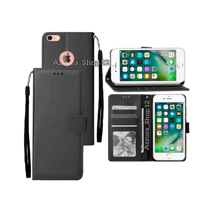 Case Flip Untuk IPHONE 6/6S Soft Case Flip Wallet Flip Cover Leather Premium Casing HP
