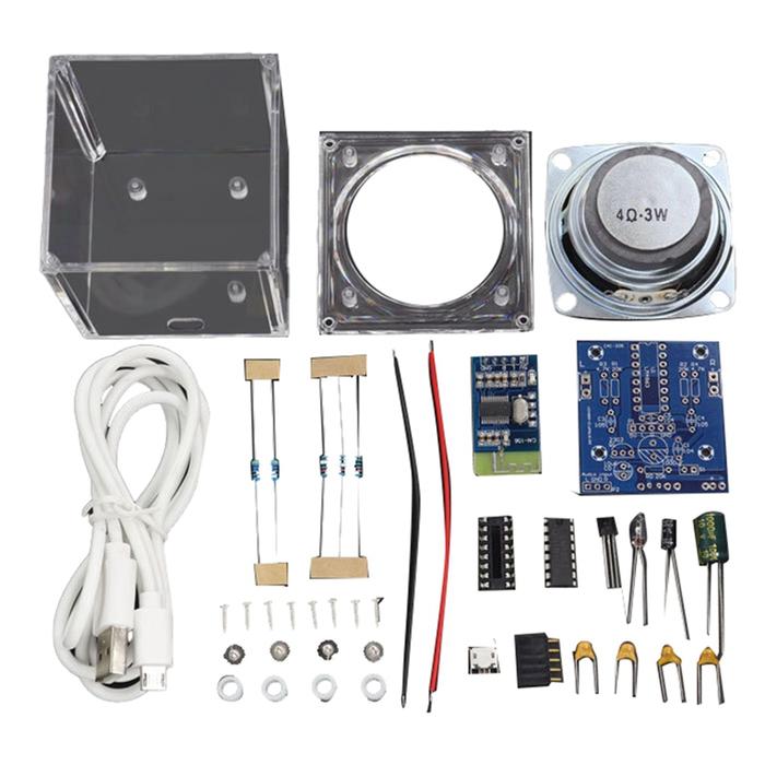 Bluetooth Speaker Production Kit Small Audio Parts Electronic DIY