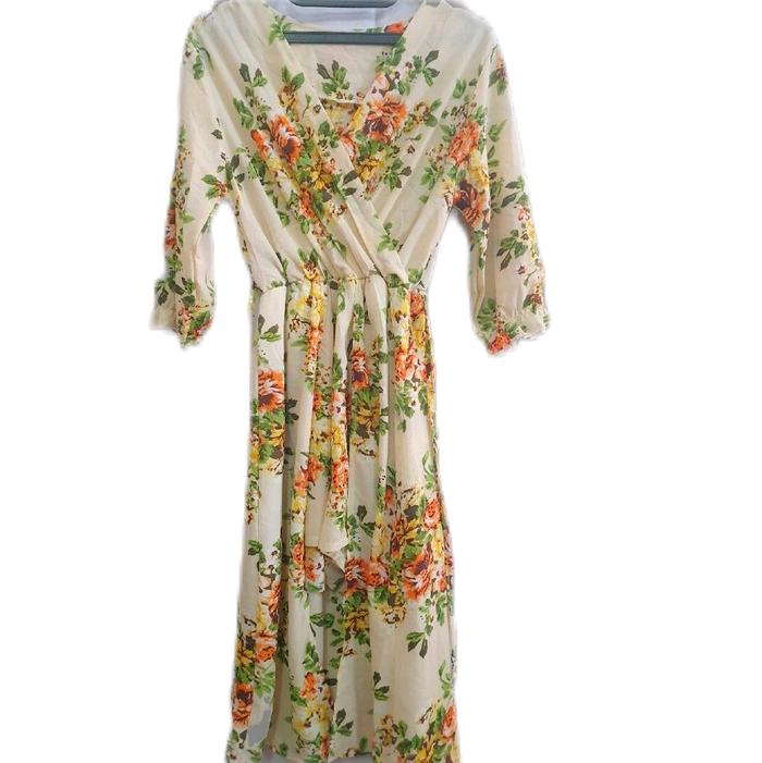 Baju dress bunga bunga (preloved)