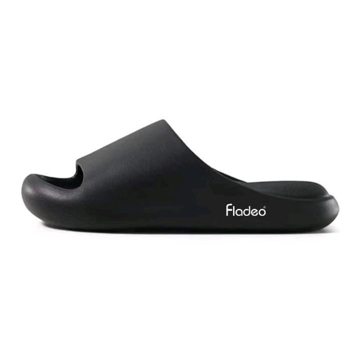 Sandal fladeo sandal slop fladeo Full Karet Pria-Wanita Terbaru Shoes Sendal Selop Kasual Flat Kerja