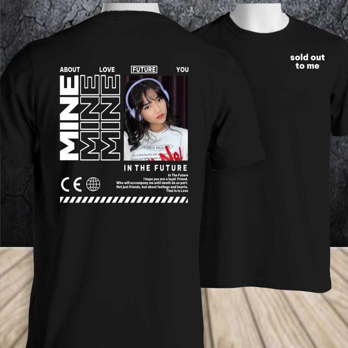 Kaos Custom Foto Bucin Streetwear Aesthetic Pria Wanita