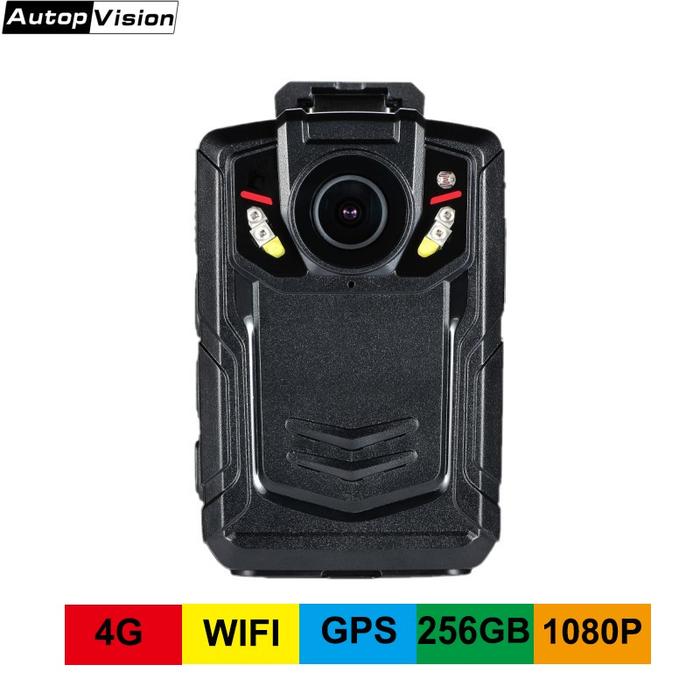 4G GPS WIFI 1080P 256GB portable recorder body Worm camera BC002 for
