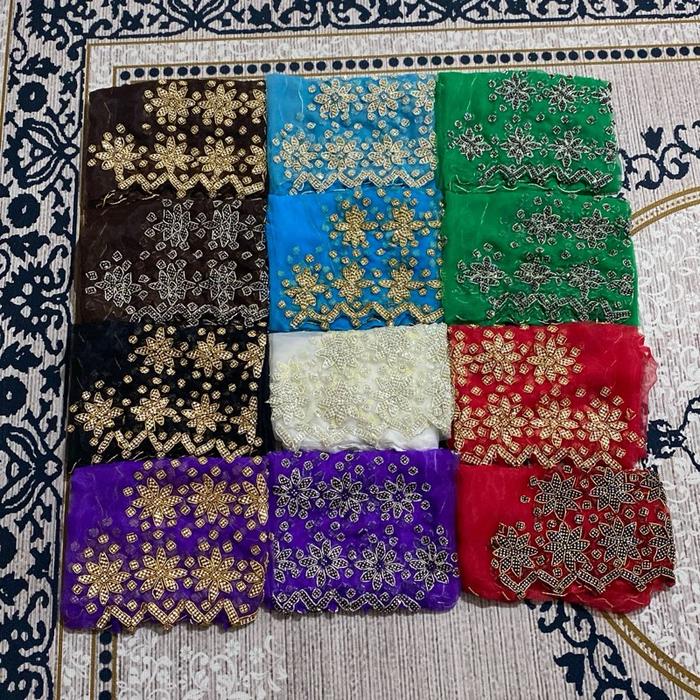 Mispa permata / kerudung haji permata