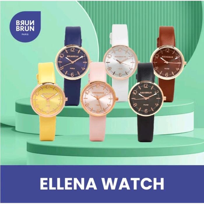 JAM TANGAN WANITA ELLENA BRUNBRUN PARIS / JAM TANGAN BRUNBRUN PARIS PROMO