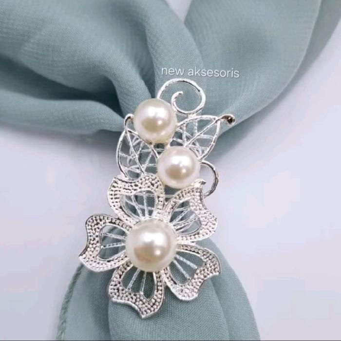 bros pin cincin ring jilbab hijab elegan