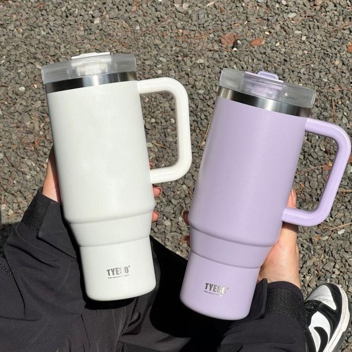 Tyeso Coffee Cup Thermos Bottle Tumbler Stainless Steel Insulation