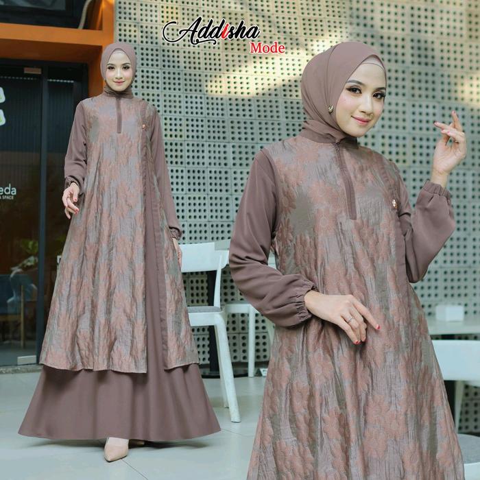 Addisha Mode Baju Muslimah Elegan dengan Desain Modern dan Nyaman untuk Harian