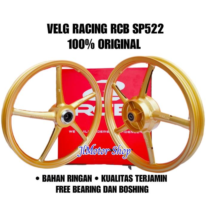 Velg Racing RCB Sp522 Jupiter Z Mx Vega R RR ZR Sonic Satria Fu 150 Jupiter MX King 150 Ninja 150 RR