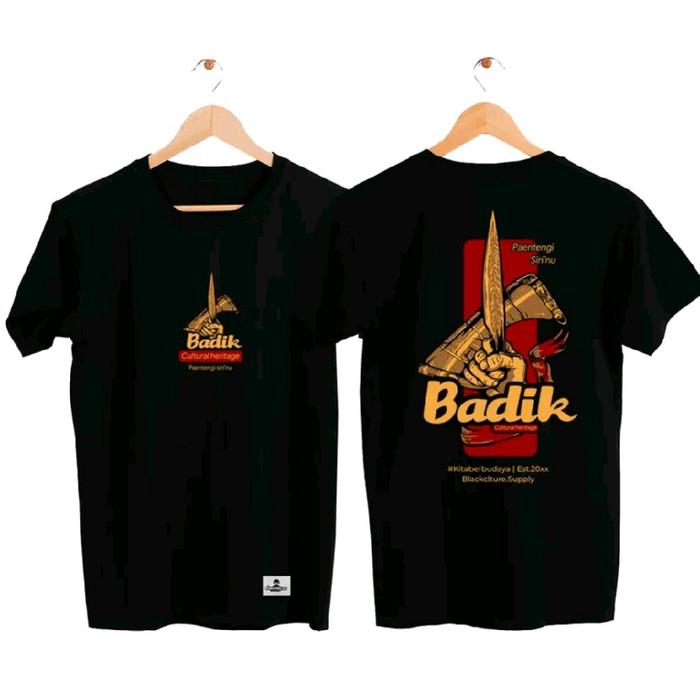 baju kaos badik khas bugis