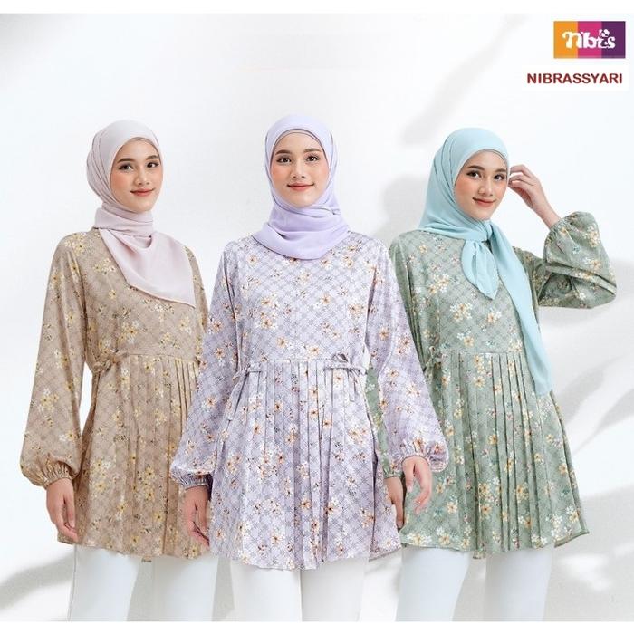 TUNIK NIBRAS TERBARU NA 051 / ATASAN FORMAL DAN CASUAL