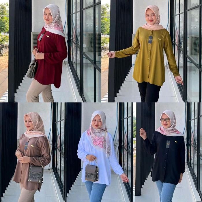 Tunik DNP katun twill dewasa terbaru