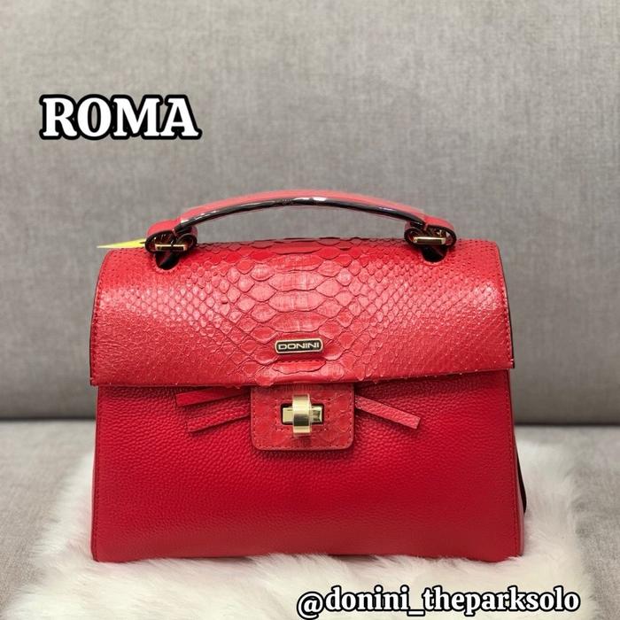 DONINI ROMA RED tas wanita