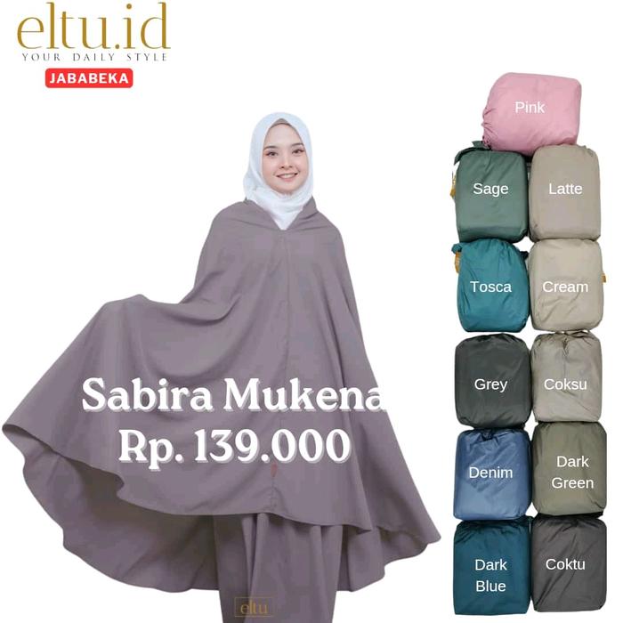Eltu.Id/ Sabira Mukena travel /bahan parasut