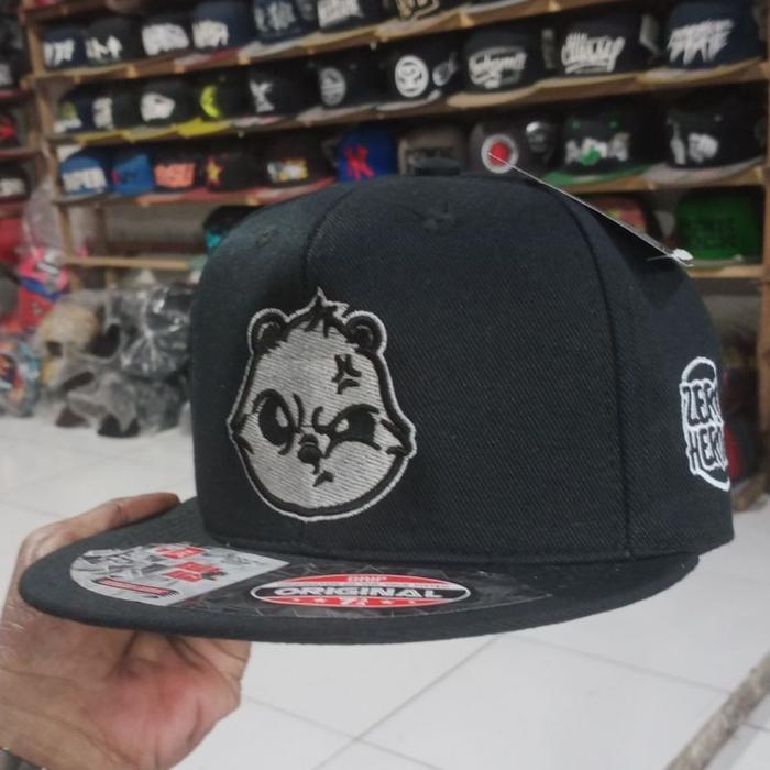 topi snapback caps zeroi heroes topi hip hop pria dewasa
