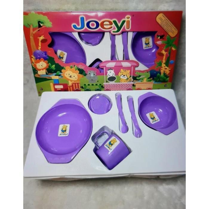 1 Set Tempat Makan Minum Peralatan Perlengkapan Bayi Anak Balita JOEYI