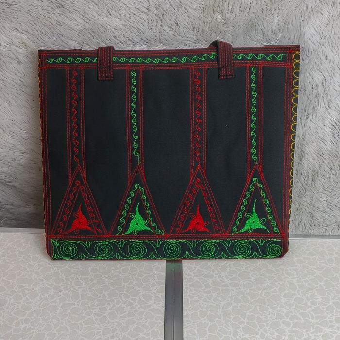 Tote Bag Aceh Kerawang Gayo Ukuran Kecil/Tas Umpang Aceh Kerawang Gayo Wanita