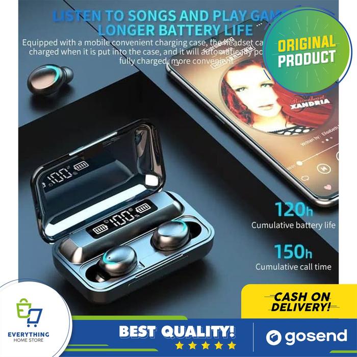 Multi Power Headset Original 100% Headset Bluetooth 2 in 1