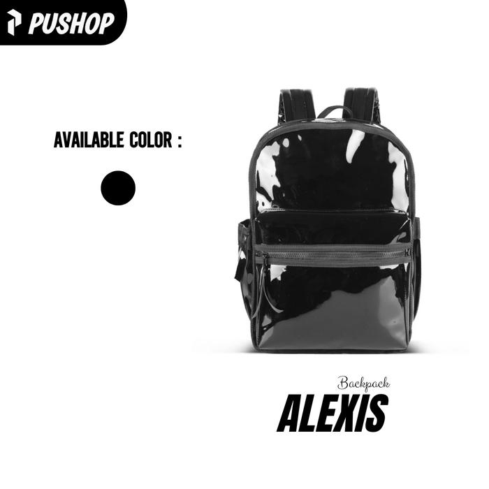 (Exclusive) PUSHOP Tas Ransel Pria ANN ALEXIS - Tas Backpack Waterproof Tas Ransel Sekolah Tahan Air