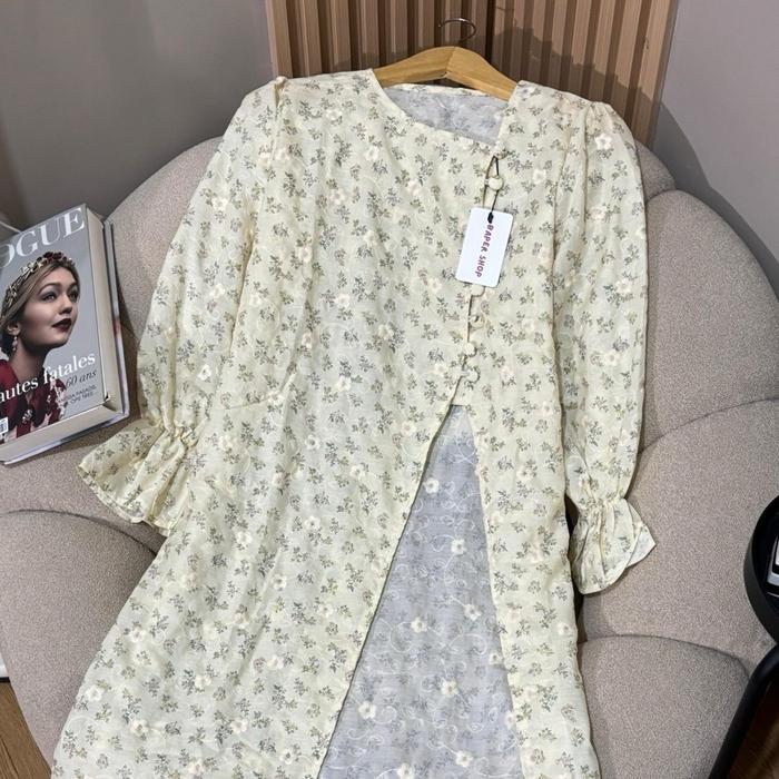Yunhei Tunic | Tunic Flowers Wanita