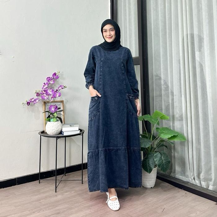 Midi jeans Susun Jumbo Adem 6.5oz