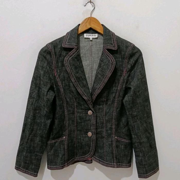 HANAE MORI Denim Blazer Made in Japan