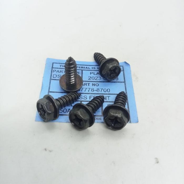 Ready Stok Baut 10 Scrup M6 Fander Spakbor Karpet Lumpur Filter Drat Kasar Dabel Kunci Store.Id