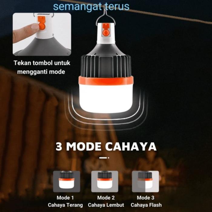 Emergency Led Usb 45W/ Lamp Magic Jumbo Tetap Nyala Lama Walau Listrik Mati Lentera Malam Emergency