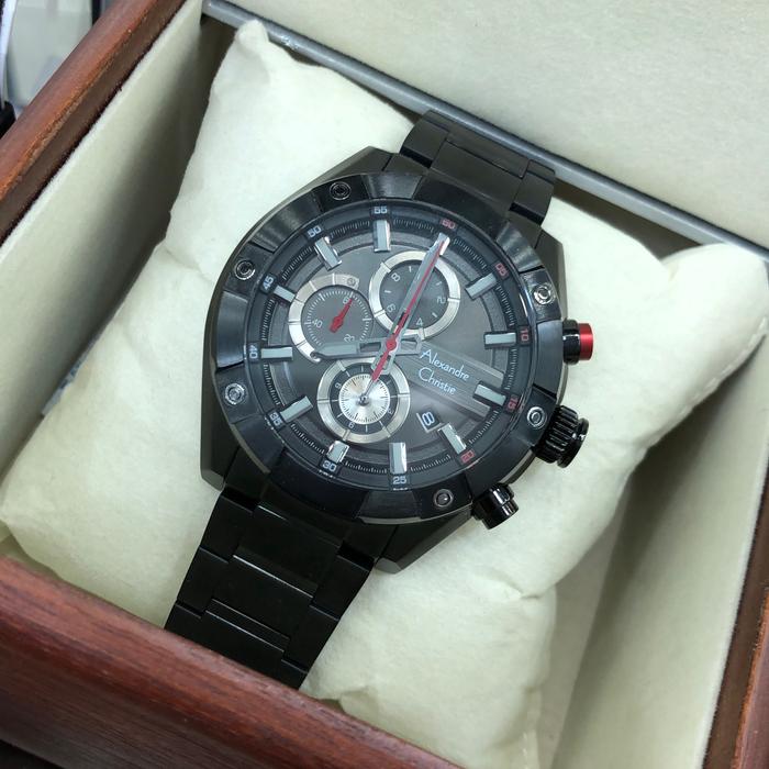 Jam tangan pria Alexandre Christie 6604 MC
