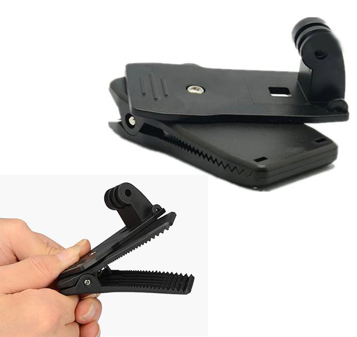 360 Degree Rotary Clip Backpack Mount Camera Clip For GoPro Hero 11