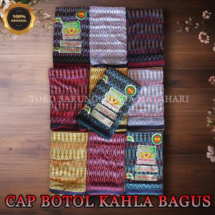 SARUNG GOYOR ATBM ORIGINAL CAP BOTOL KAHLA BAGUS