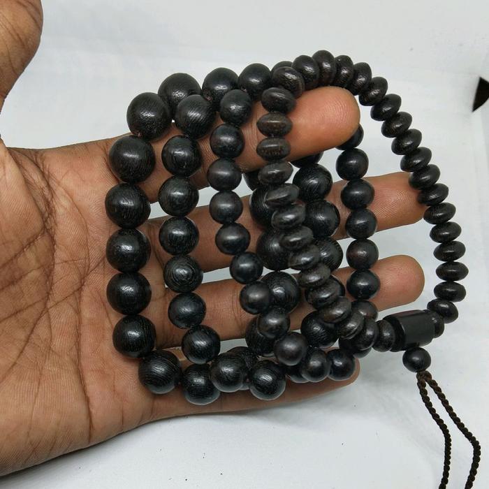 gelang kayu hitam serat besi Bracelets couple