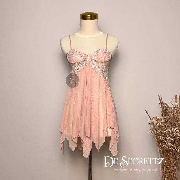 DeSecrettz NAOMI Baju Tidur Wanita Includes & G String, Baju Haram , Baju Tidur , Baju Dinas Malam H