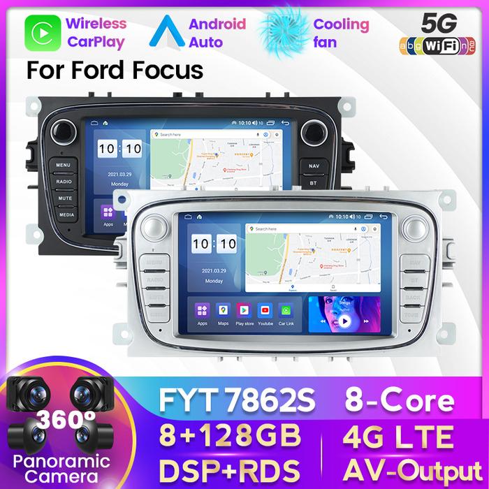 MEKEDE Android11 GPS Car Radio 2 Din Car Multimedia Player 7'' Audio