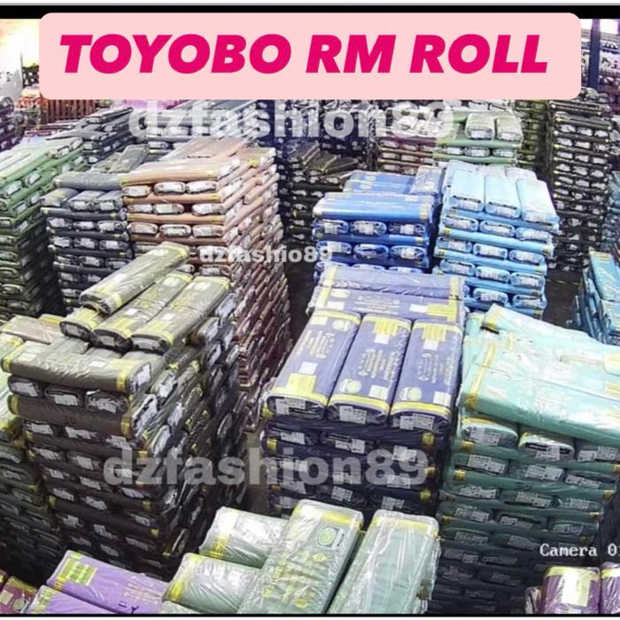 Grosir Kain Toyobo 1 Roll Polos - Kain Katun Toyobo Royalmix Roll Terbaru !!!!!!!!!!