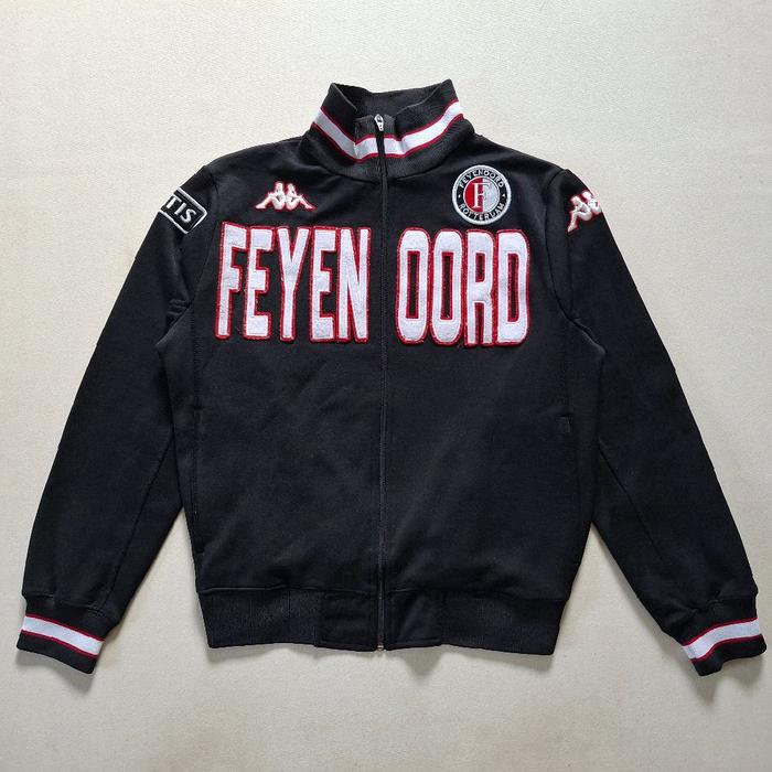 JAKET TRACKTOP KAPPA CLUB FEYENOORD ROTTERDAM ORIGINAL 100%