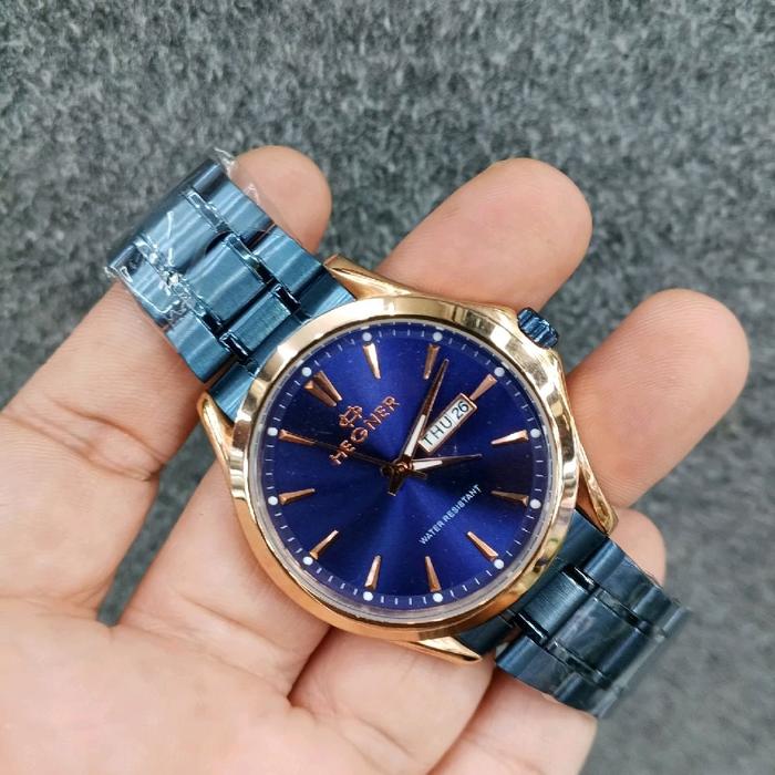 Jam tangan pria Hegner 8009G-2RGBLDBL#Hegner 8009G#HW 8009G-2RGBLDBL