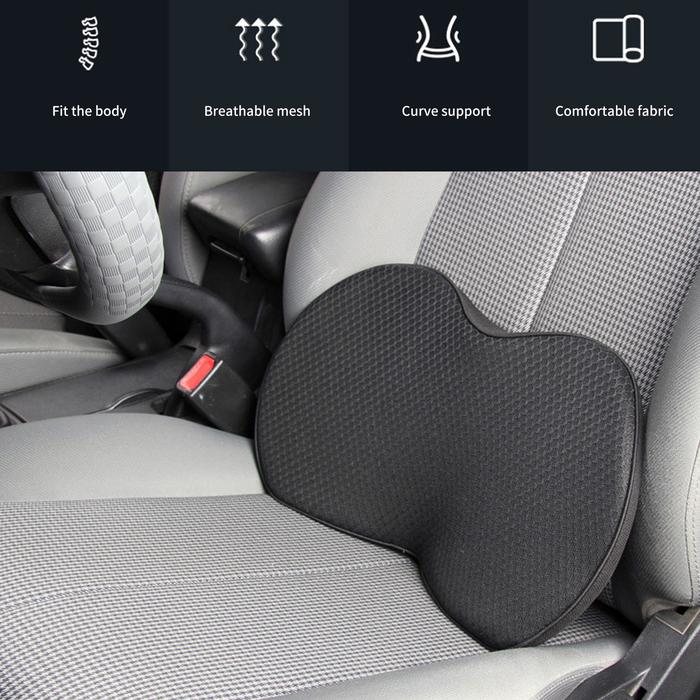 2 In 1 Car Seat Cushion Driver Seat Memory Foam Cushion Cushion