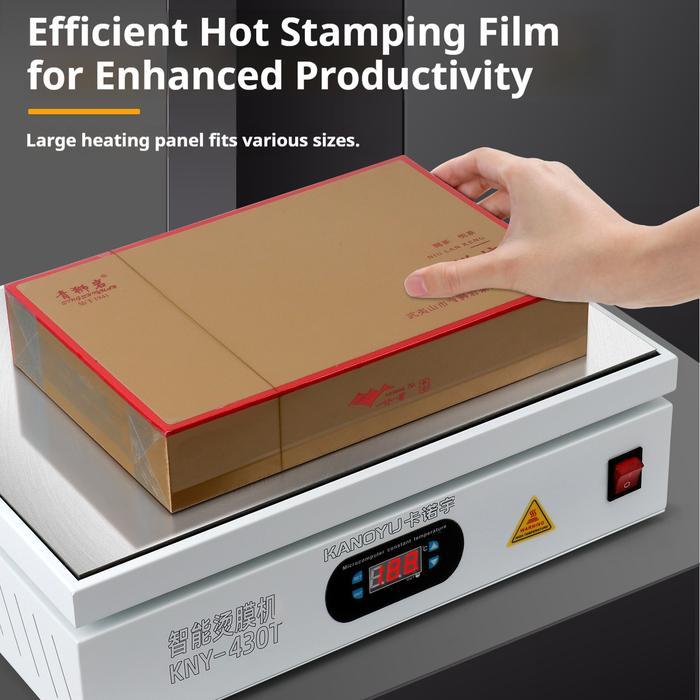 Hot Film Machine Heat Sealing Machine Constant Temperature Heating Desktop Manual Gift Box Cosmetic