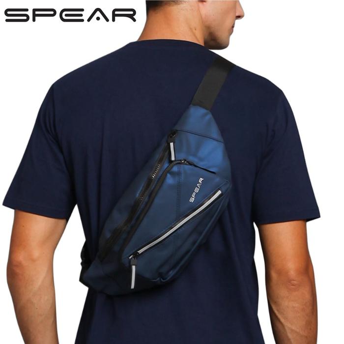 SPEAR WB 2212-2 Tas Selempang Anti Air Pria Slingbag Pria Distro Original