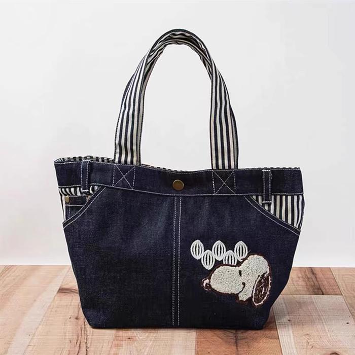 Tas Snoopy / Tas Jeans Snoopy / Tas Bahu Snoopy / Hand Bag Import