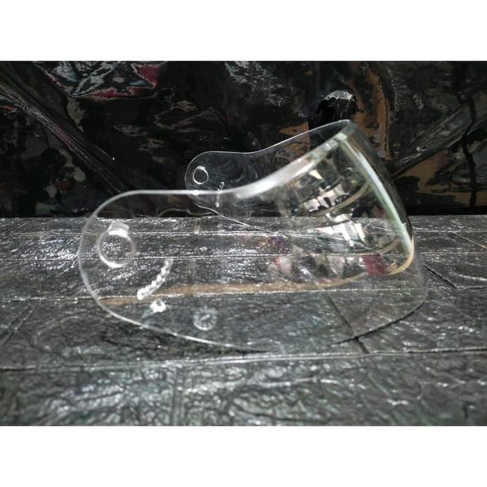 Barukaca helm full face yamaha vixion kaca helm standar vixion - hitam smoke