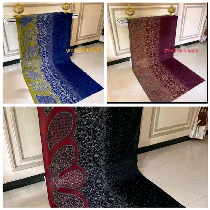 Kain Batik Pekalongan Motif Daun Keong Mas Kain Batik Premium Terbaru