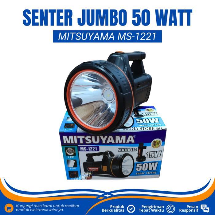 Senter Led Besar Jumbo - Senter Satpam Security Hansip Promo !