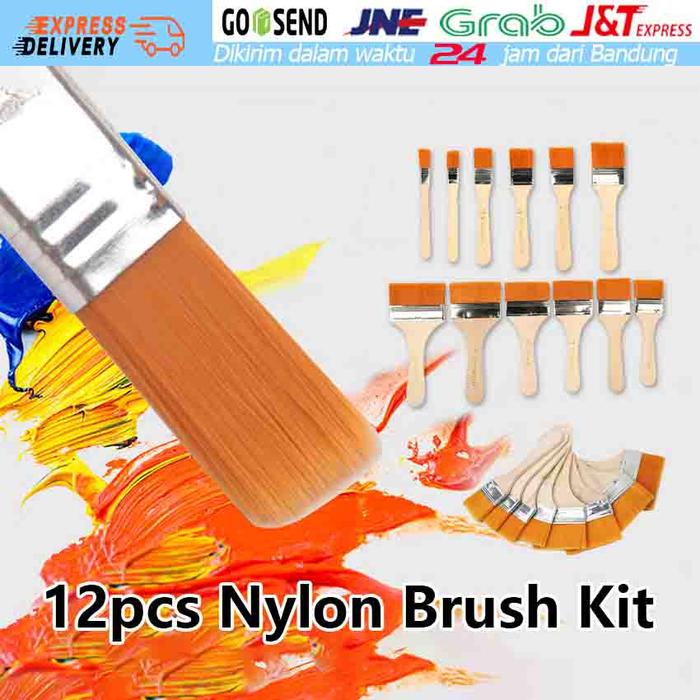 Kuas Lukis Bali Artist 368 - Kuas Lukis Nylon Flat