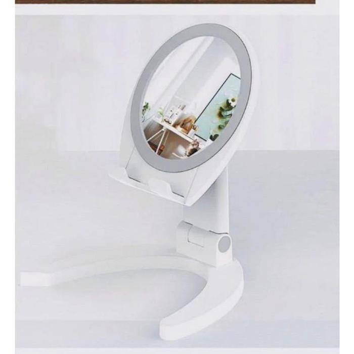 Stand Phone Holder Cermin HD-47S Holder Hp Cermin Folding Desktop Serbaguna
